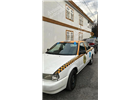 Foto Venta de Taxi TSURU 17 blanco con amarillo 4 Puertas Transmisión Manual 300 Kilómetros $130 Mil Pesos\ clima, equipo de gas, todo pagado, con concesión. 81-2388-89-31. 