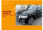 Foto Audi Q5 45 TFSI S line 18 negro 5 Puertas Tiptronic 69 Mil Kilómetros $509 Mil Pesos\ Excelentes condiciones, de piel, equipada, quemacocos paquete deportivo 81-8084-2537. 