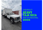 Foto Chevrolet HEAVY CAJA SECA 04 blanco 3 1/2 tons gasolina Transmisión Manual 127 Mil Kilómetros $240 Mil Pesos\ 81-3568-8217. Rampa hidráulica 1.5 tons 