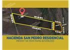 HACIENDA SAN PEDRO RESIDENCIAL 41650 Metros Cuadrados Totales 100 metros de frente $21;658,000 81-1006-7844.